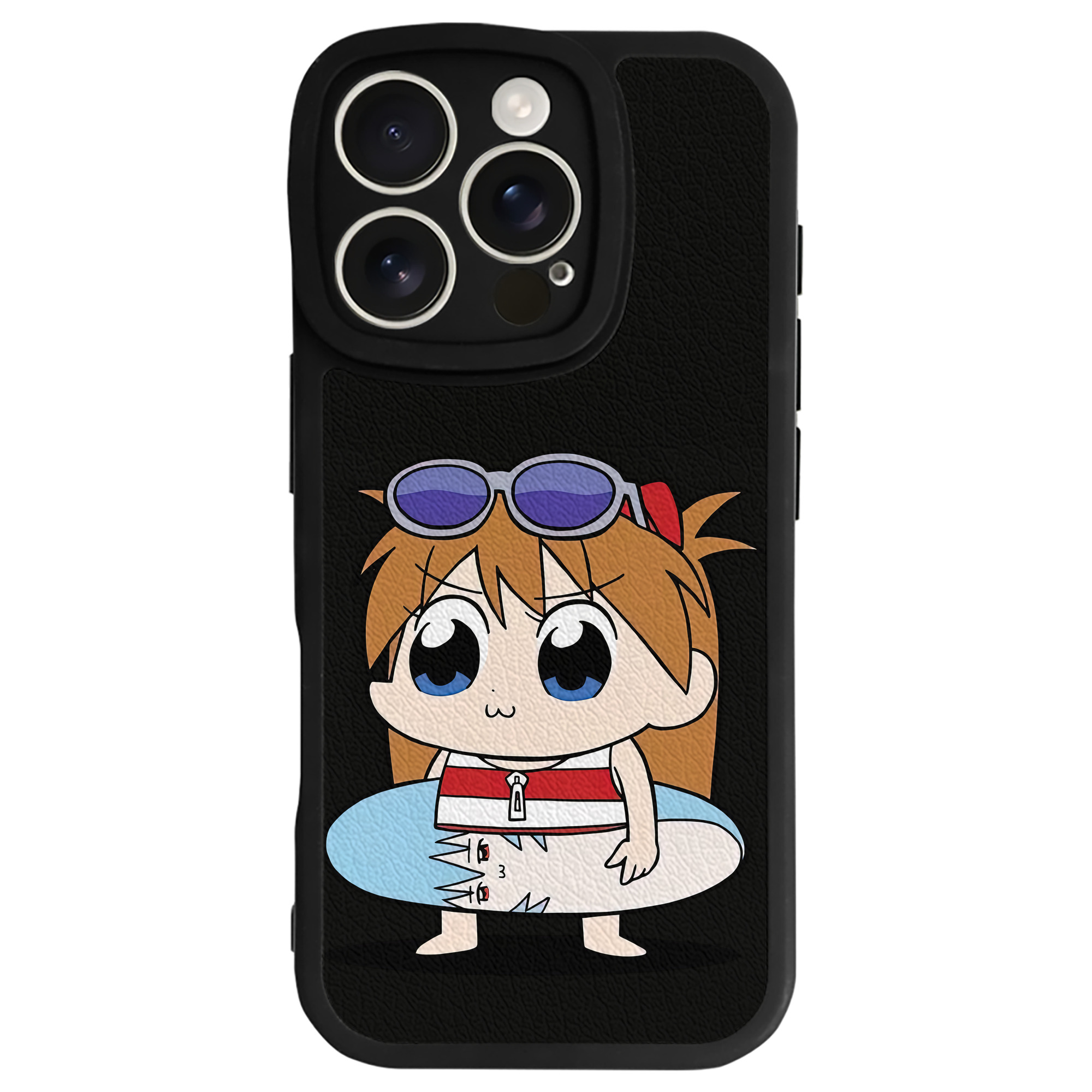 （画像用） EVA 新世紀エヴァンゲリオン 【iPhone 16シリーズ対応】シリコンスマホケース（レザー調） 材質：シリコン